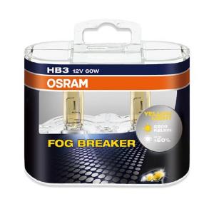 HB3 12V- 60W (P20d) ( +60% + ) Fog Breaker (2) DuoBox