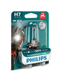 H7 12V- 55W (PX26d) (+100% ) X-tremeVision Moto