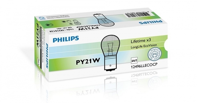 PY21W 12V-21W (BAU15s) (.  ) LongLife EcoVision