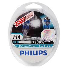 H4 12V- 60/55W (P43t) (+130% �����)  X-treme Vision (2��.)