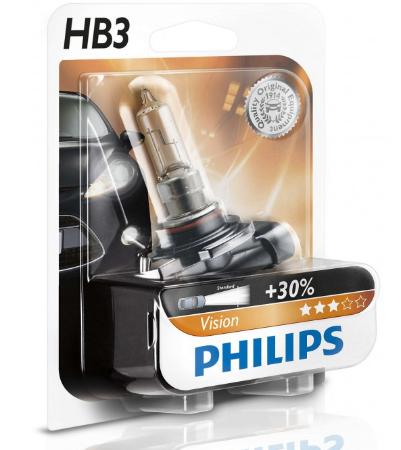 HB3 12V- 65W (P20d) ( +30% ) Vision (Premium)  (1.)