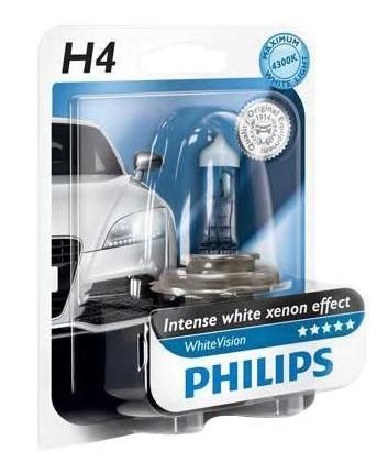 H4 12V- 60/55W (P43t) (��������� ����� ����) White Vision ������� (1��.)