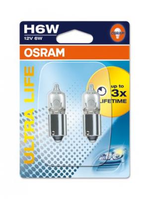 H6W 12V-6W (BAX9s) (������. ���� ������) Ultra Life (������� 2��.)