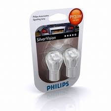 PY21W 12V-21W (BAU15s) (����������� ������) Silver Vision ������� (2��.)