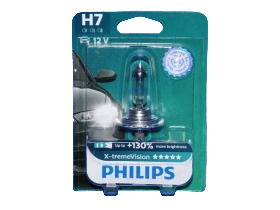 H7 12V- 55W (PX26d) (+130% �����)  X-treme Vision ������� (1��)