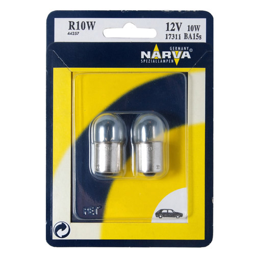 R10W 12V-10W (BA15s)  (������� 2��.)