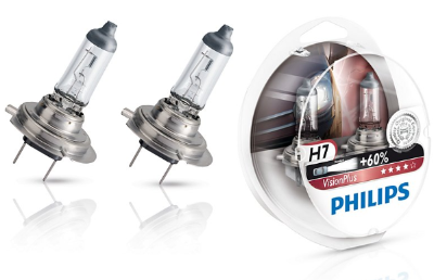 H7 12V- 55W (PX26d) ( +60% �����) Vision Plus (2��.)