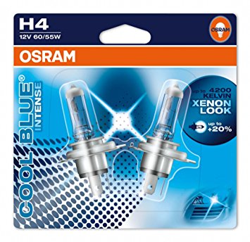 H4 12V- 60/55W (P43t) (����� ����� ����-�����.�����.) Cool Blue Intense (������� 2��.)