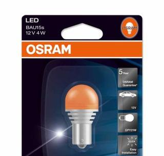 PY21W 12V- 4W (BAU15s) LED Yellow (������� 1��.)