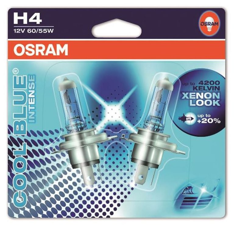 H7 12V- 55W (PX26d) (����� ����� ����-�����.�����.) Cool Blue Intense (������� 2��.)