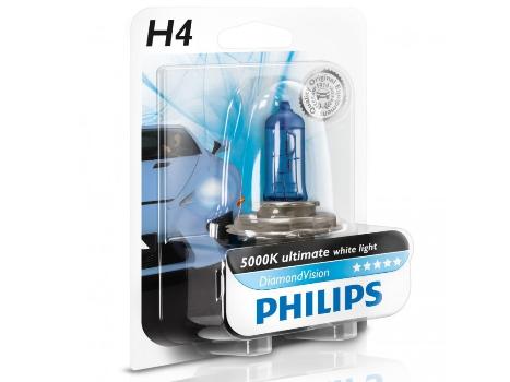 H4 12V- 60/55W (P43t) (����� �����.����-�����.�����.) Diamond Vision ������� (1��.)