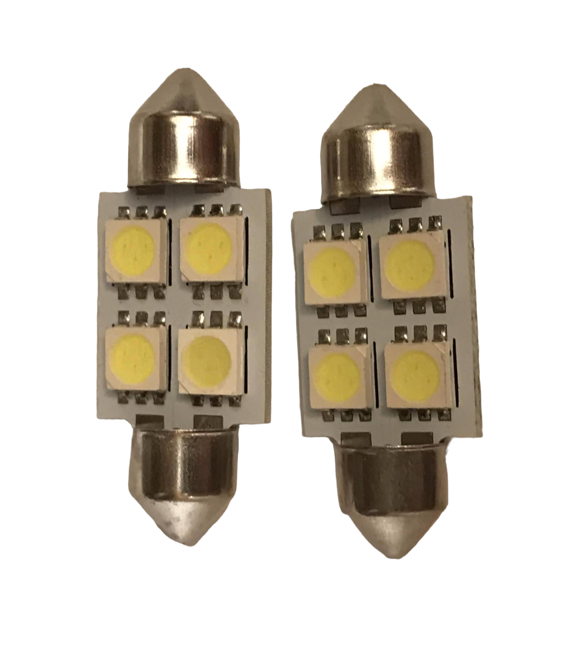 T11x36 S8,5 12V 4SMD WHITE(�������, 2��.) ��������