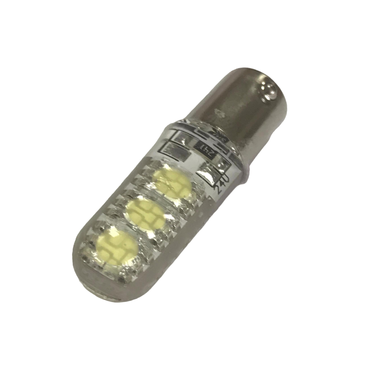   24V T8 BA9S-6SMD-Crystal White 