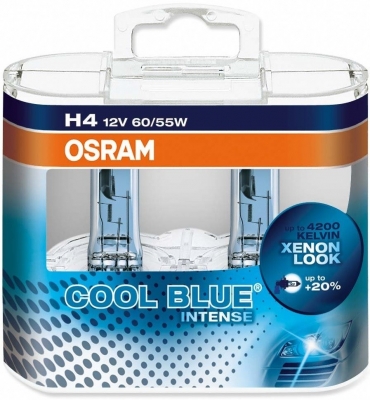 H11 12V-55W (PGJ19-2) (����� ����� ����-�����.�����.) Cool Blue Intense (2��) DuoBox
