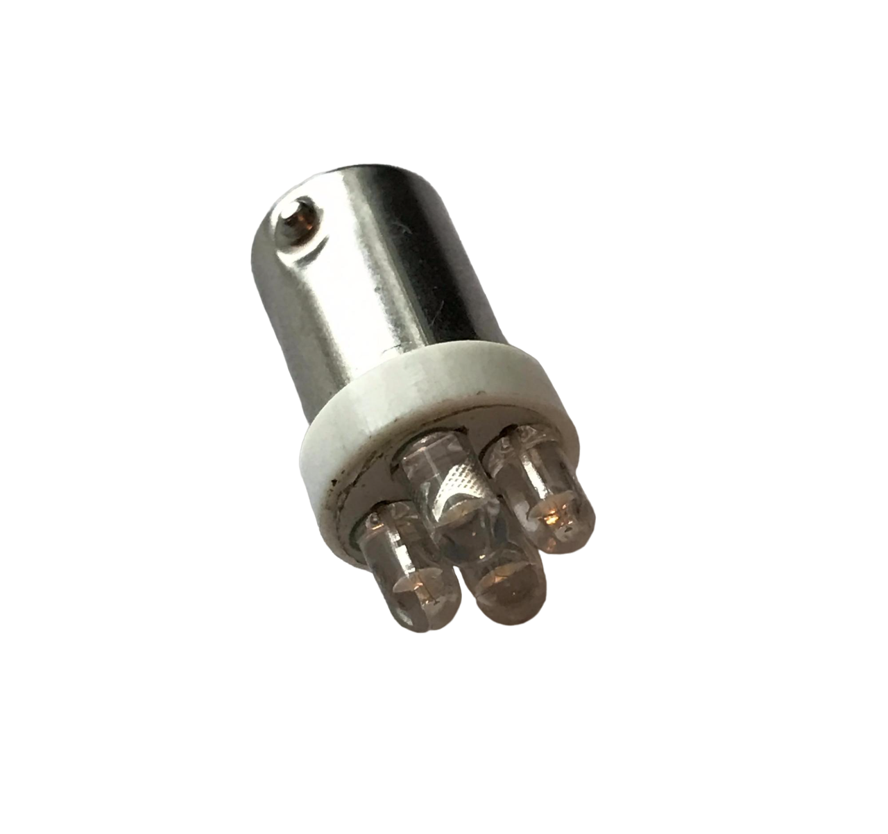 T8 BA9S 12V  ��������� 4LEDS WHITE �������