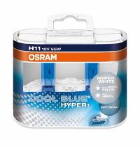 H11 12V-55W (PGJ19-2) (����-���������. ����) Cool Blue Hyper+ (2��) DuoBox