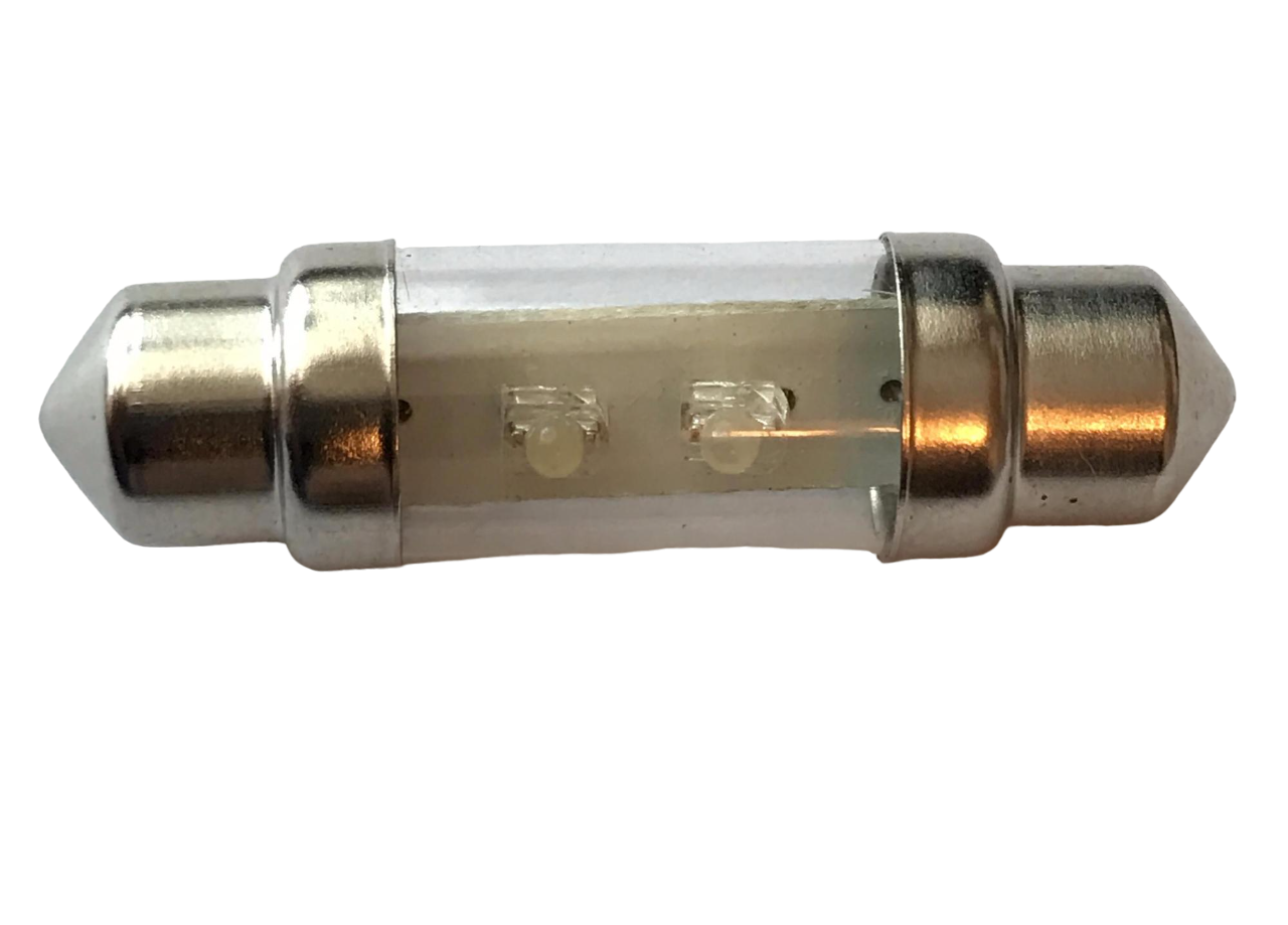 C10W36mm*10mm ��������� BLUE12V 2LEDS �������