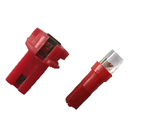 T5 BA10S 12V  ��������� /�����/������/ RED 1LED �������