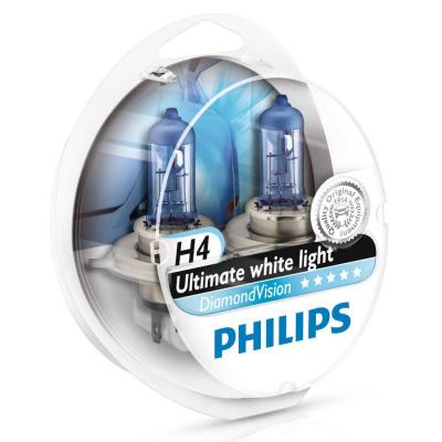 H4 12V- 60/55W (P43t) (����� �����.����-�����.�����.) Diamond Vision (2��)