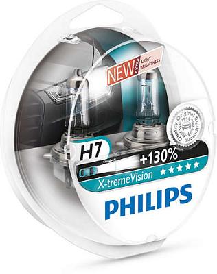 H7 12V- 55W (PX26d) (+130% �����)  X-treme Vision (2 ��.) + ��������� ��������
