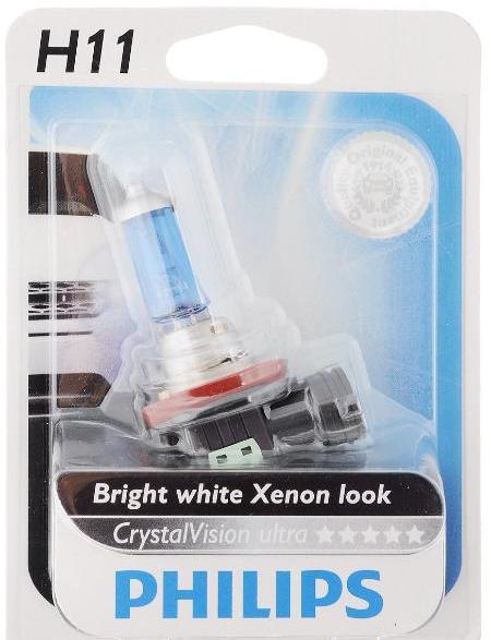 H11 12V-55W (PGJ19-2) (  ) Crystal Vision ultra  (1)