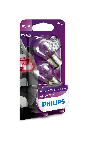 P21/5W 12V-21/5W (BAY15d) (+50% �����) Vision Plus ������� (2��.)