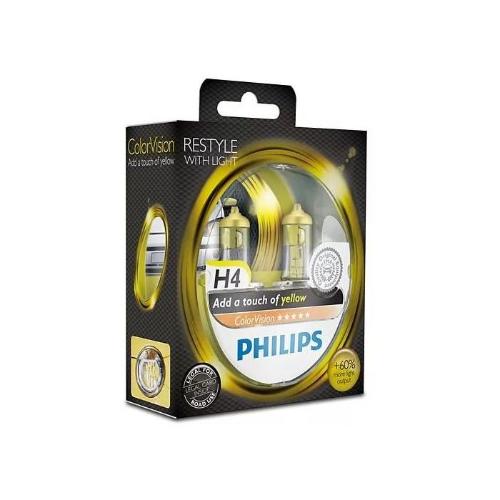 H4 12V- 60/55W (P43t) (����� ����-����.����. � ���.������.) Color Vision (2��)