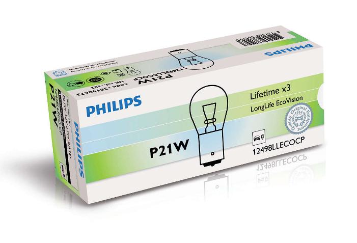 P21W 12V-21W (BA15s) (.  ) LongLife EcoVision