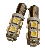 T8 BA9S 12V 9SMD ��������� WHITE(�������, 2��.) �������