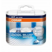 H7 12V- 55W (PX26d) (����-���������. ����) Cool Blue Hyper+ (2��) DuoBox