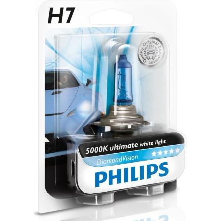 H7 12V- 55W (PX26d) ( .-..) Diamond Vision  (1.)